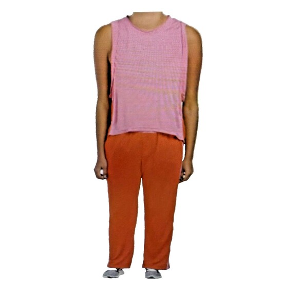 Free People Movement Nothing But Net Athletic Athleisure Set Size XS Orange Pink - Picture 3 of 12